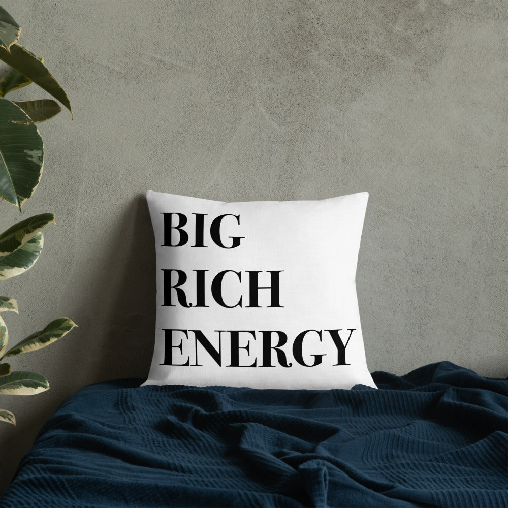 Big Rich Energy Premium Pillow
