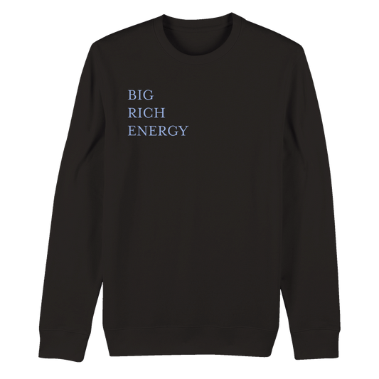 Organic Crewneck Baby Blue BRE Sweatshirt