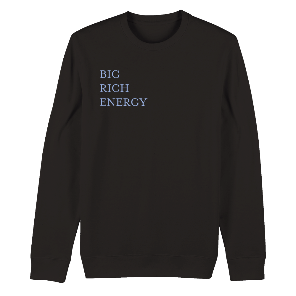 Organic Crewneck Baby Blue BRE Sweatshirt